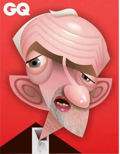Jeremy Corbyn caricature
