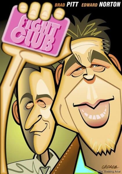 Fight Club caricature