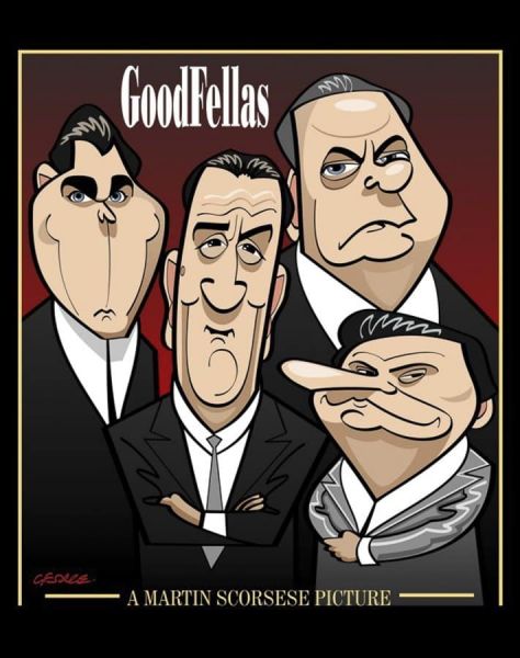 Goodfellas caricature