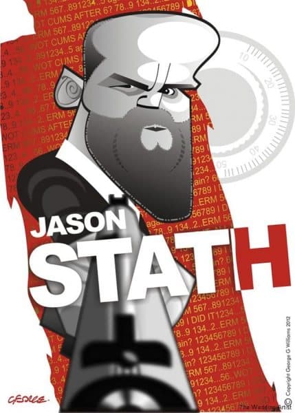 Jason Statham caricature