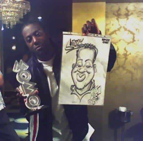 MC Sway at Mobos 2005