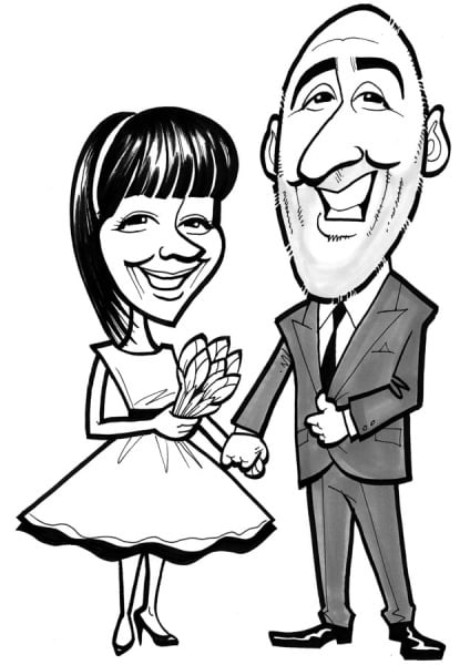 BB3 PJ caricature - Simple standing