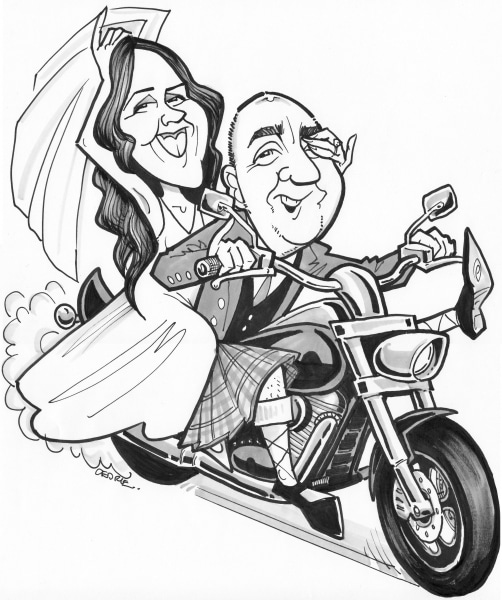 Wedding Invitation - On wheels