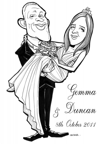 Wedding Invitation - Classic pose
