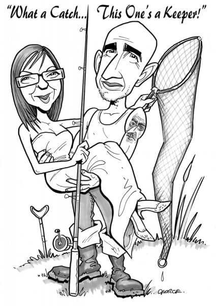 Wedding Invitation - Classic pose themed