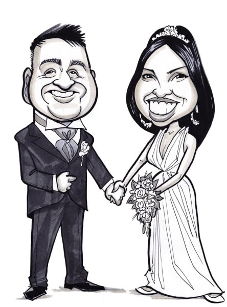 Wedding Invitation - Simple standing