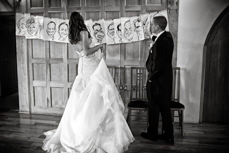 The Wedding Caricaturist