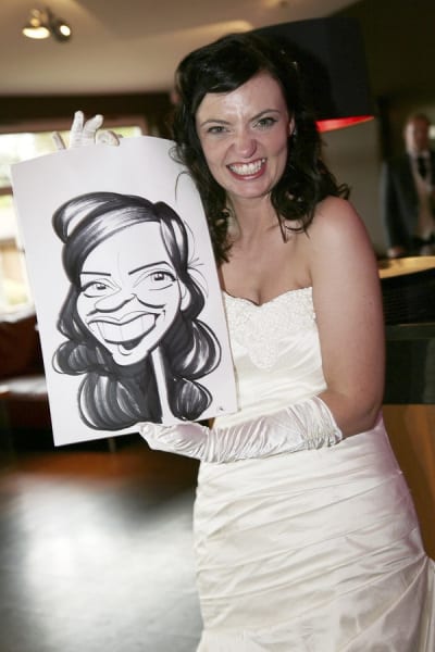 The Wedding Caricaturist