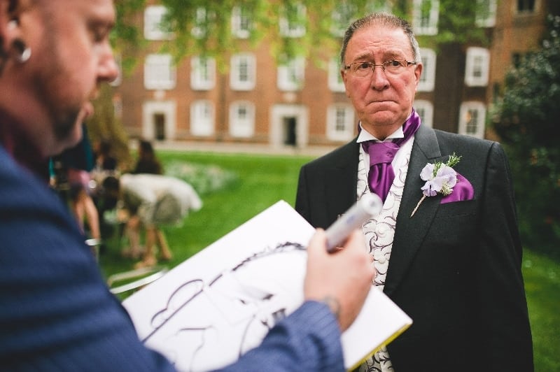 The Wedding Caricaturist