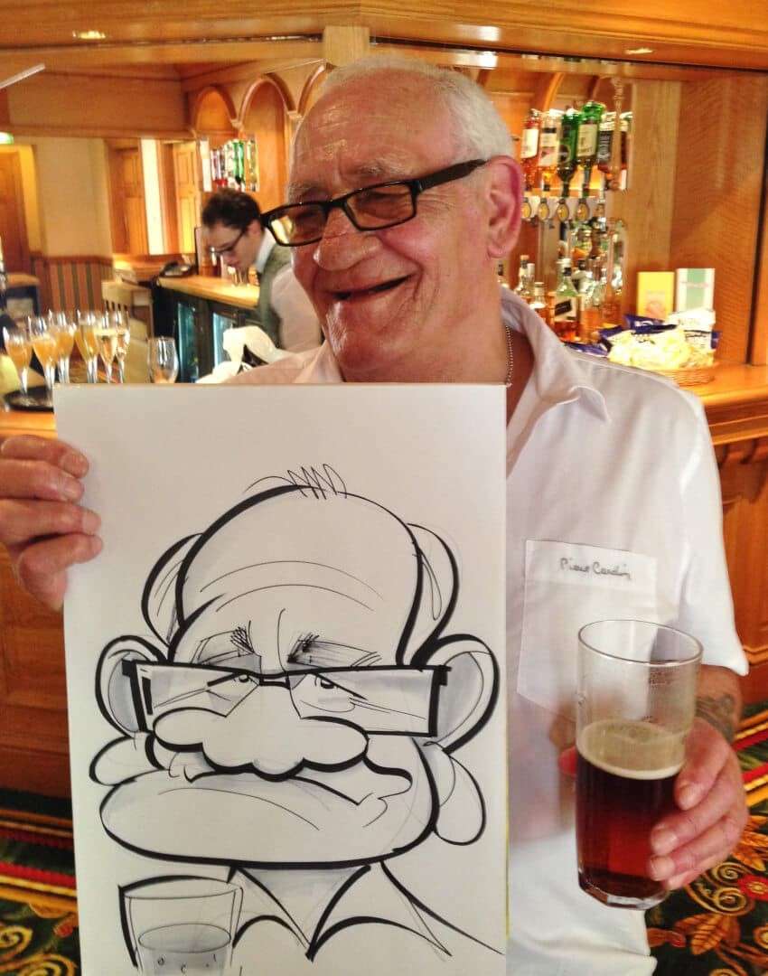 wedding caricatures